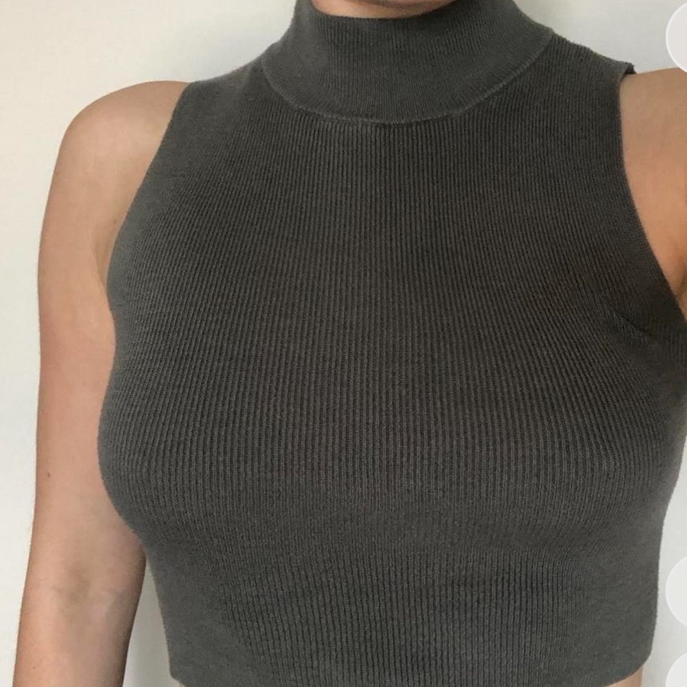 Croptop crewneck